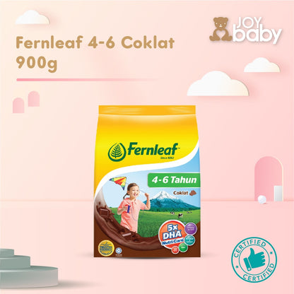 [Free Gift Event] Fernleaf Milk Formula Age 1-3/4-5 Original/Chocolate/Honey 900g