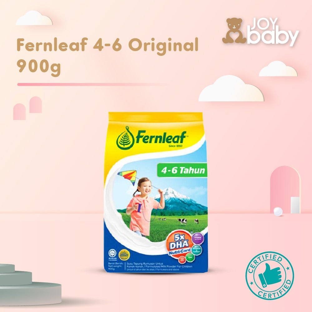 [Free Gift Event] Fernleaf Milk Formula Age 1-3/4-5 Original/Chocolate/Honey 900g