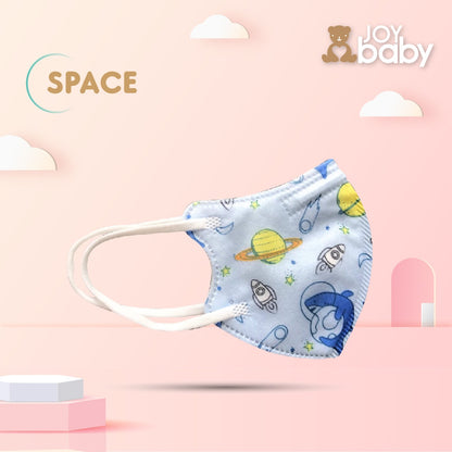 [BUY 2 & ABOVE FOR WHOLESALE PRICE] Joybaby 3D baby/kids/children disposable mask (4PLY)(50pcs)(99.5% BFE & 99% FPE)isr