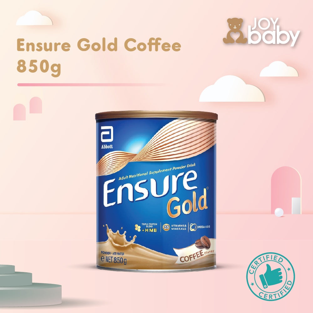 [Free Gift Event] Ensure Gold Coffee/Vanilla/Wheat/Almond (800g(Tin)/NEW 2.22kg(Refill)/60.6g(packet)x8)