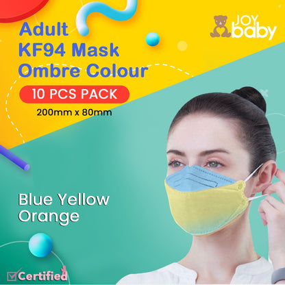 JOYBABY KF 94 Adult Ombre Mask (10pcs)(4ply)(Breathable and Comfortable)(fsr)