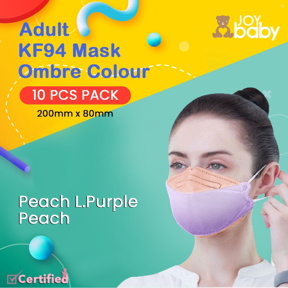 JOYBABY KF 94 Adult Ombre Mask (10pcs)(4ply)(Breathable and Comfortable)(fsr)