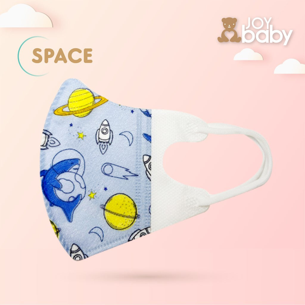 [BUY 2 & ABOVE FOR WHOLESALE PRICE] JOYBABY 3D children disposable mask (1-12yo)(50pcs)(3 ply)(95% BFE & 99% PFE)bsr