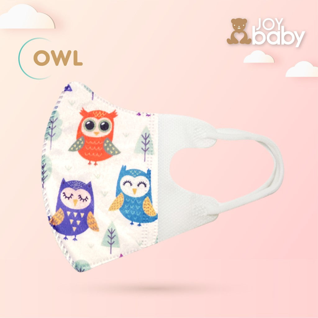 [BUY 2 & ABOVE FOR WHOLESALE PRICE] JOYBABY 3D children disposable mask (1-12yo)(50pcs)(3 ply)(95% BFE & 99% PFE)bsr