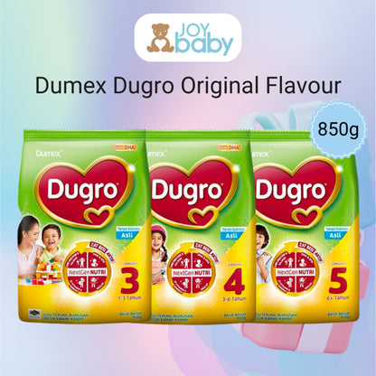 [Wholesale] Dumex Dugro Milk Formula (Stage 3/4/5)(850g)