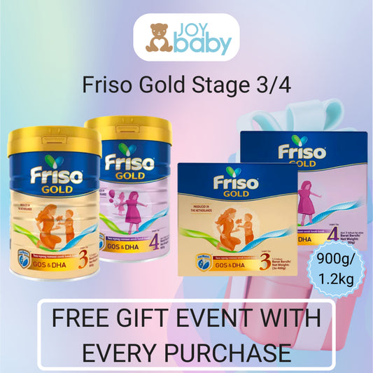 [Free Gift Event][Bundle Deals] Friso Gold Milk Formula (Stage 3/4)