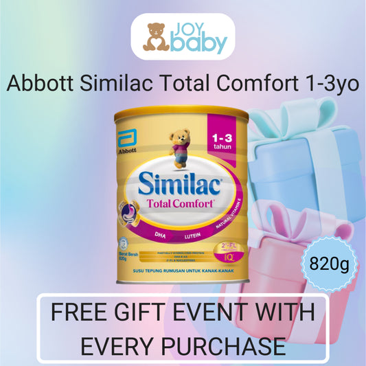 [Wholesale] Abbott Similac Total Comfort Milk Formula 1-3yo 820g