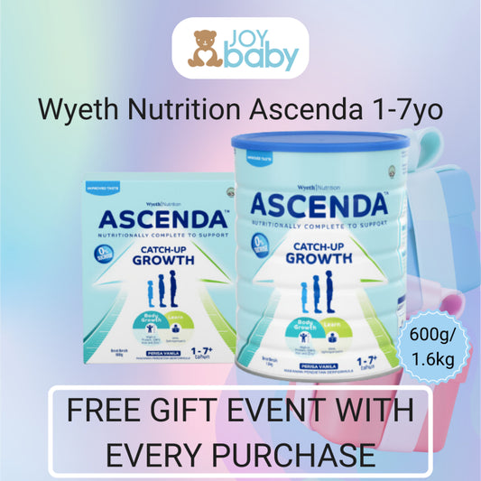 [Free Gift Event] Wyeth® Ascenda (850g/1.6kg/600g(refill))(1-7+ years)