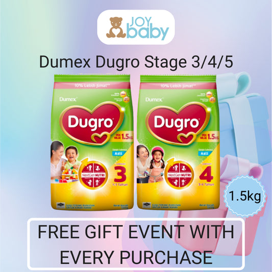[Wholesale] Dumex Dugro Milk Formula (stage 3/4) 1.5kg
