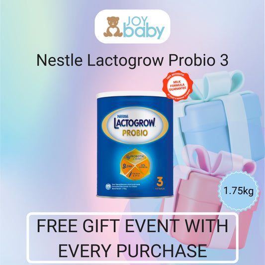 [Free Gift Event][NEW PACKAGING] Lactogrow 3 Milk Formula 1.75kg